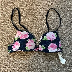 Gilly Hicks - Navy Floral Bra